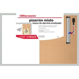 PIZARRON OFFICE DEPOT MIXTO 40X60