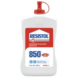 PEGAMENTO BLANCO RESISTOL 850 FRASCO 500...