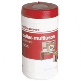 TOALLAS OFFICE DEPOT MULTIUSOS SANITIZANTES