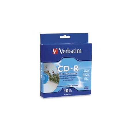 CD-R VERBATIM INKJET PRINT 700MB 80MIN 52X...