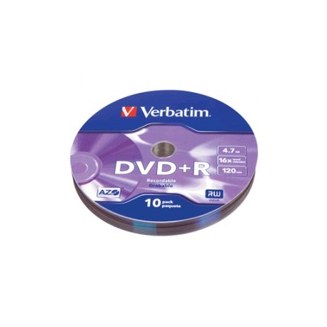 DVD- R VERBATIM BULK WRAP 4.7GB 10 PIEZAS