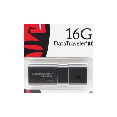 MEMORIA USB KINGSTON 16GB DT100G3 3.0