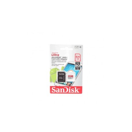 MICRO SD SANDISK 64GB DQU C10 48MB/S...