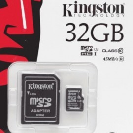 TARJETA MICRO SD KINGSTON 32GB CLASE 10