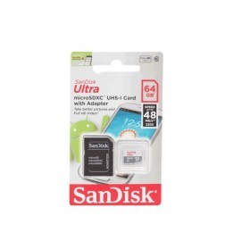MICRO SD SANDISK 64GB DQL CLASE 10 30MB/S...