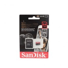MICRO SDHC SANDISK 64GB CLASE 10 80 MB/S
