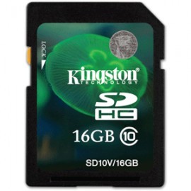 TARJETA DE MEMORIA SD KINGSTON 16GB CLASE 10