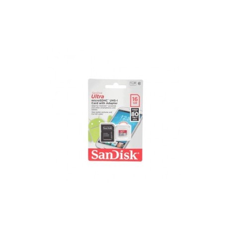 MICRO SD SANDISK 16GB DQU C10 48MB/S ANDROID