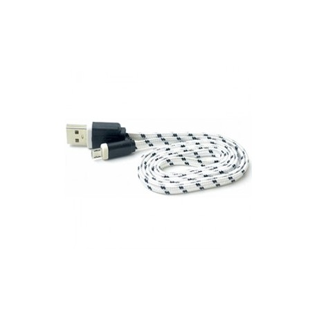 CABLE USB A MICRO USB SPECTRA (1 MT, FLAT...